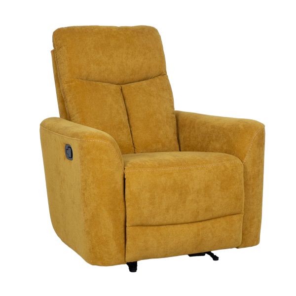 Tugitool GEMMA manuaalne recliner, tumekollane