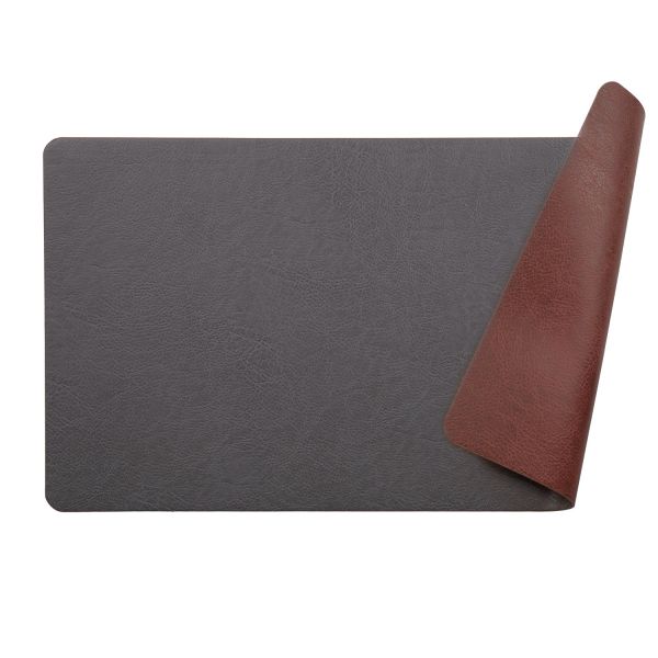 Placemat MATRIX 30x45cm brown/blue
