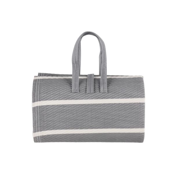 4Living Beach mat Theo 120x150 cm grey