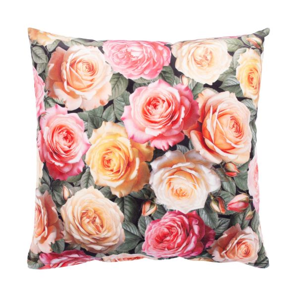 Padi HOLLY 45x45cm, romantiline roos