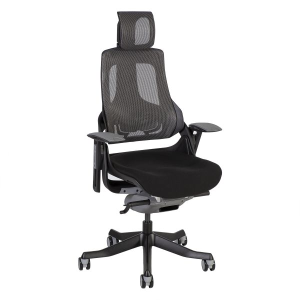 Task chair WAU black/grey