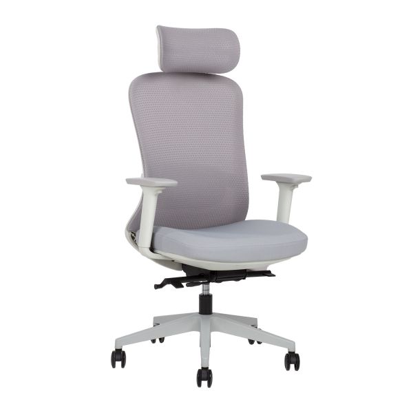 Task chair SYNO with electric massage function, gray