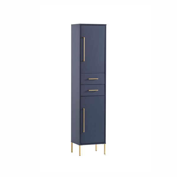 Шкаф в ванную KENT 40,5x33xH184см, синий