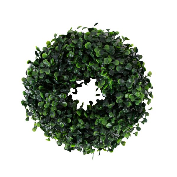 Pärg BUXUS GREENLAND_D18cm, roheline kunstlill