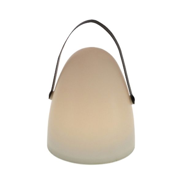 LED lantern white/black