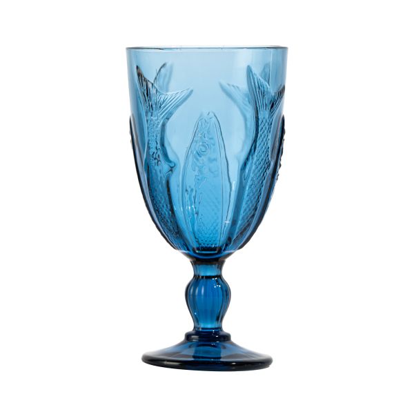 Veinipokaal GIO MARE H16,3cm, sinine