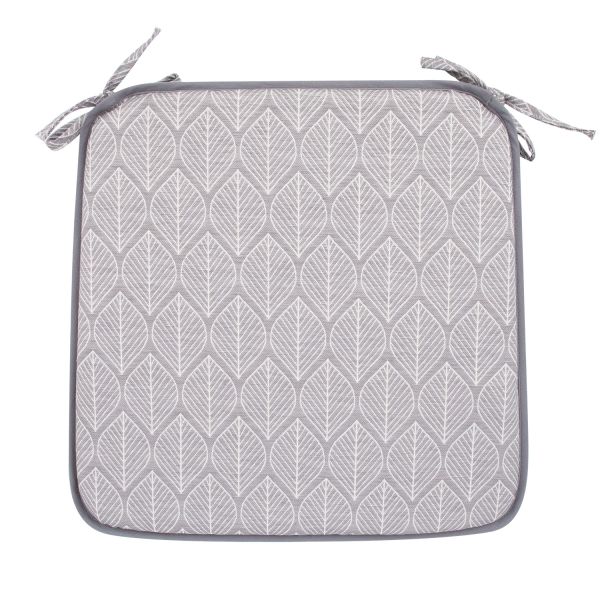 Подушка на стул RETRO 39x39см, серый