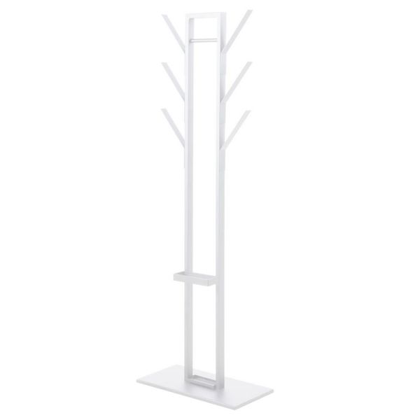 Coat rack VINSON 56x28xH165cm, white
