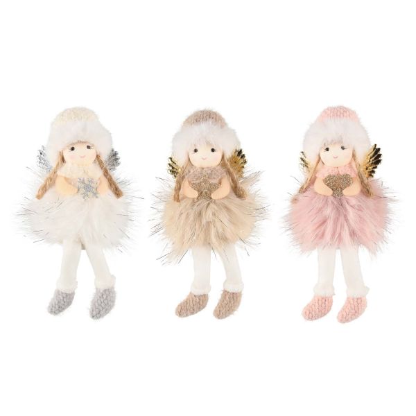 Dekoratsioon CHARM ANGEL GIRL 19cm, mix