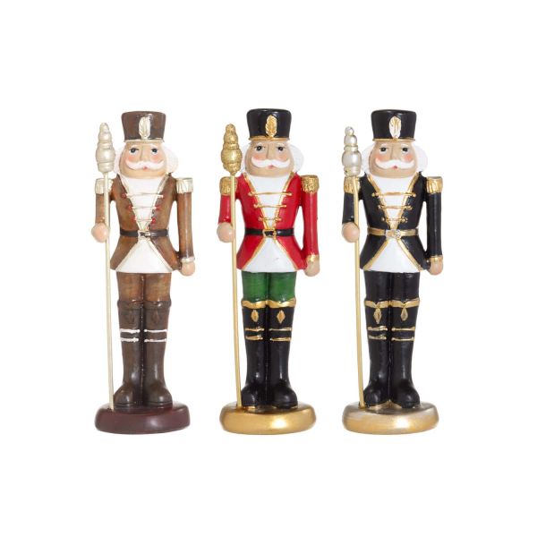 Dekoratiivkuju NUTCRACKER H16,5cm, mix