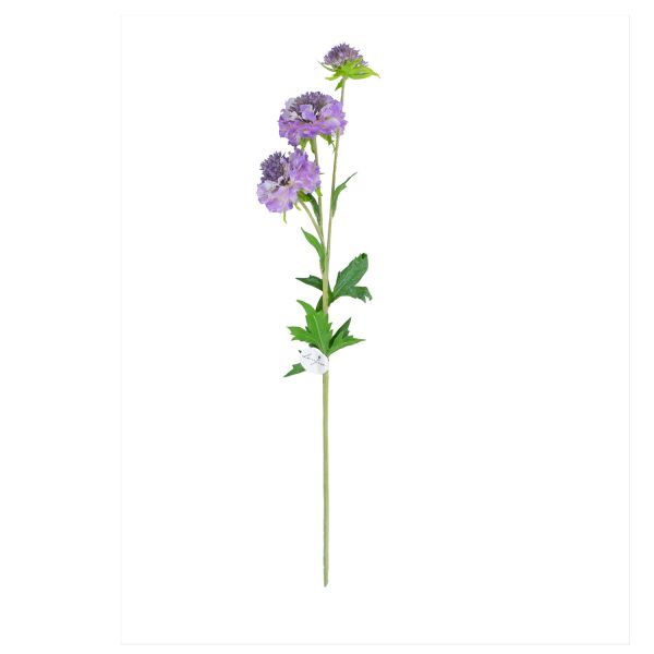Kunstlill FLOWERLY_H77cm, sinine/valge õis, mix