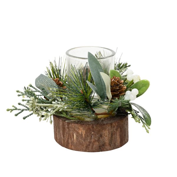 Candle holder WISH CONE H14cm
