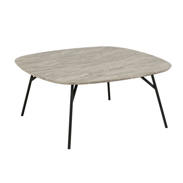 Coffee table CARACAS 90x90xH40cm, grey