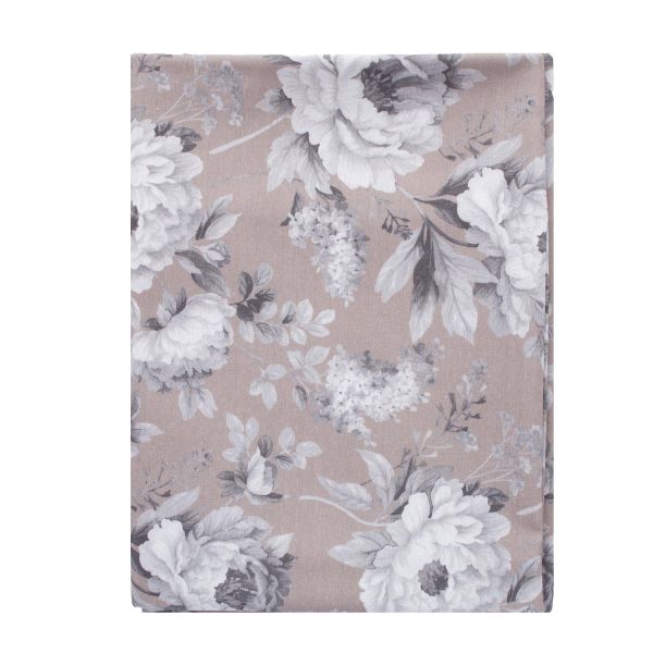 Table mat ZHAO 134x250cm, gray roses