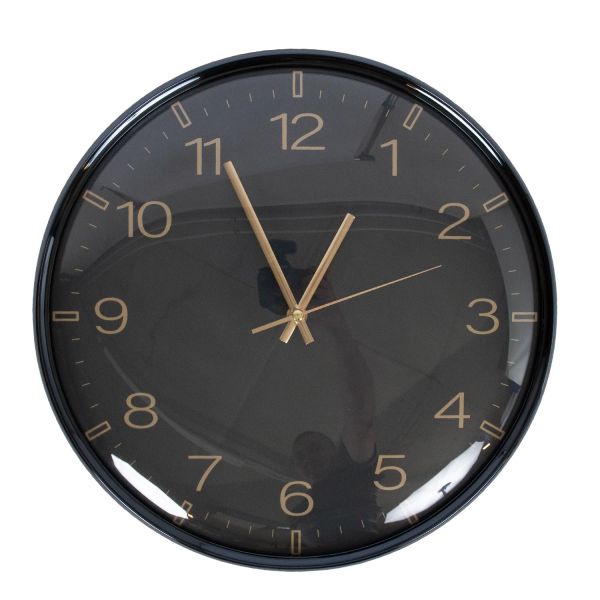 Seinakell CLASSY_D36cm, must/kuld