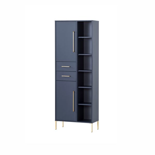 Vannitoakapp KENT 67x33xH184cm, sinine
