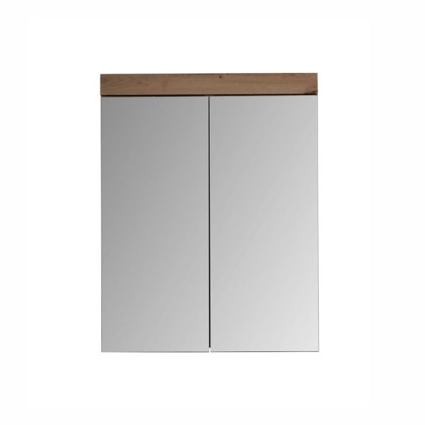 Peegelkapp AMANDA 60x17xH77cm, tamm