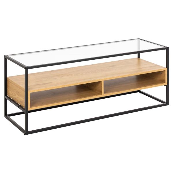 TV table RANDOLF 120x40xH45cm, oak