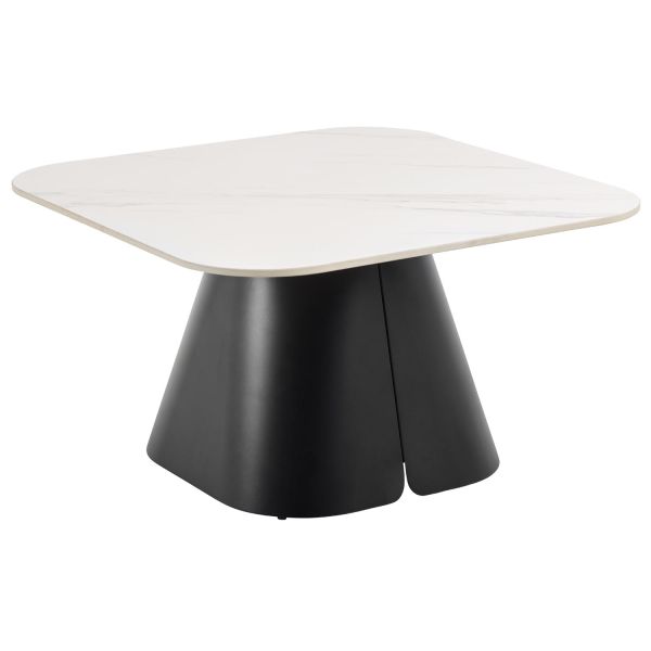 Coffee table SALINAS 80x80xH45cm, white