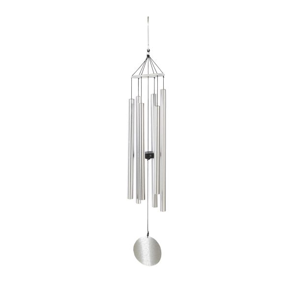 Wind bell NATURE'S MELODY H99cm, silver