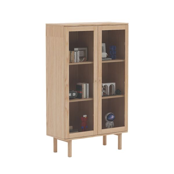 Витрина HANSEN 90x40xH150см, меламин