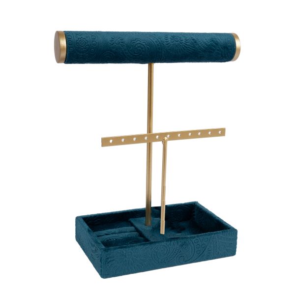 Jewelry stand ARIADNE, blue