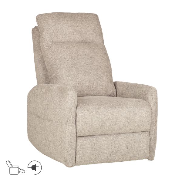 Tugitool KATY elektriline recliner + massaaž, hall