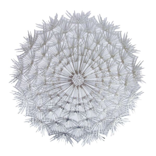 Lauamatt DANDELION D38cm, hõbe