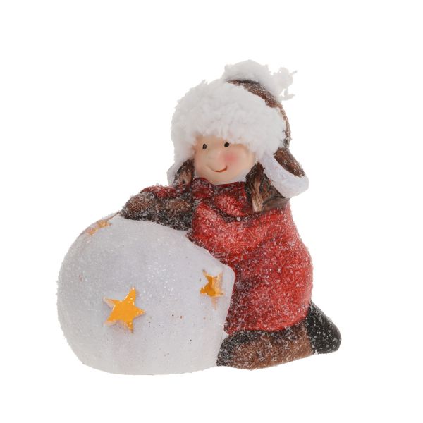 Decoration WISH H12cm, girl