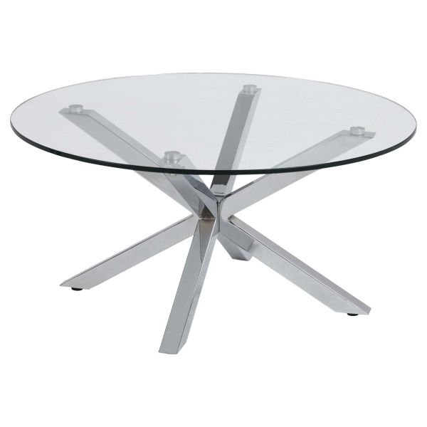 Coffee table HEAVEN D82xH40cm, glass