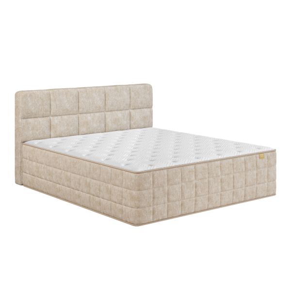 Continental bed EVENING ZONE 180x200cm, beige