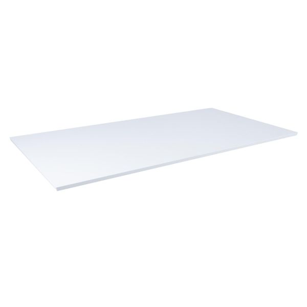Lauaplaat ERGO 160x80cm, hallikasvalge