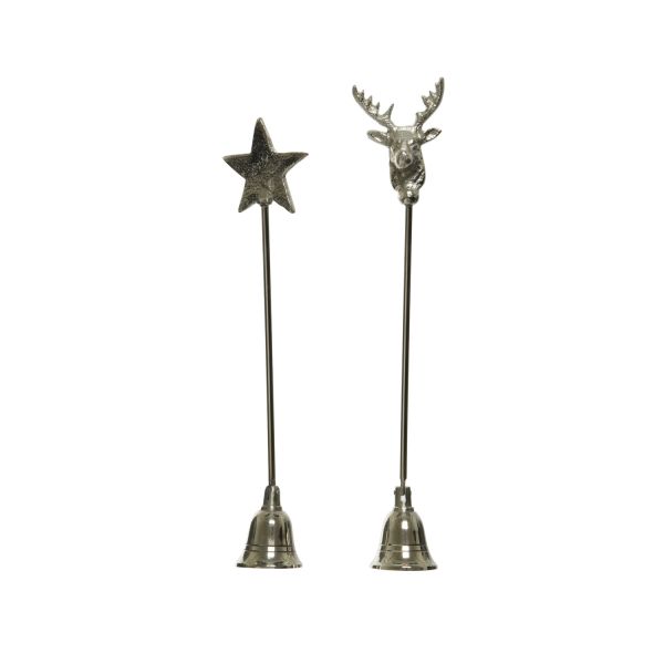 Candle snuffer SHINE SILVER 26cm, mix