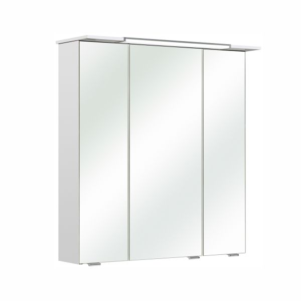 Peegelkapp LED-valgustusega 54-I, 67x22xH71cm, valge läige