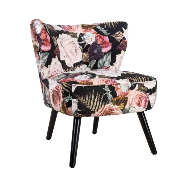 Chair LA PERLA 63x73xH76cm, floral