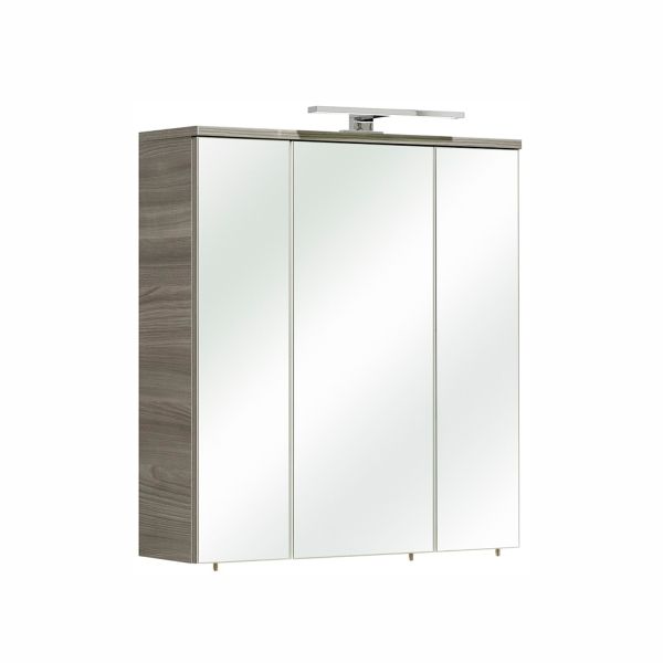 Peegelkapp LED-valgustusega 09-IV, 65x20xH72cm tumehall
