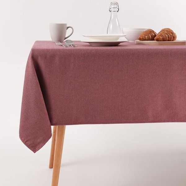 Скатерть EASY CARE 135x220 см, винно-красная, 250 г/м2