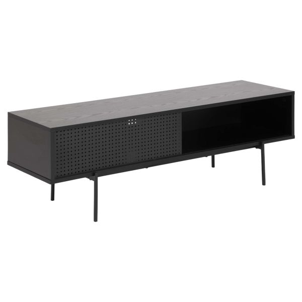 TV table ANGUS 140x40xH44cm, black
