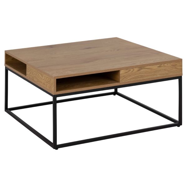 Coffee table WILLFORD 80x80xH40cm, natural