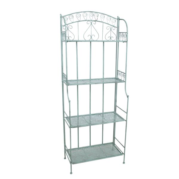 Riiul MINT 60x32xH156cm, antiikroheline metall