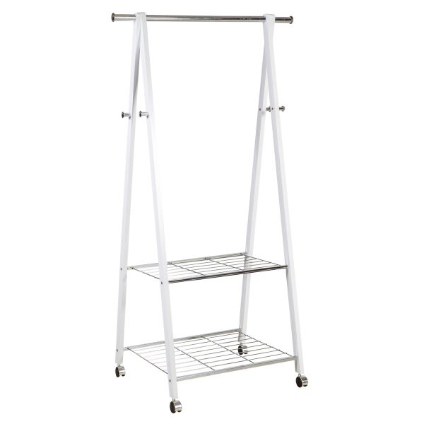 Stange FOREST valge/kroom
