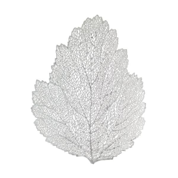 Lauamatt BIG LEAF 36x45cm, hõbe