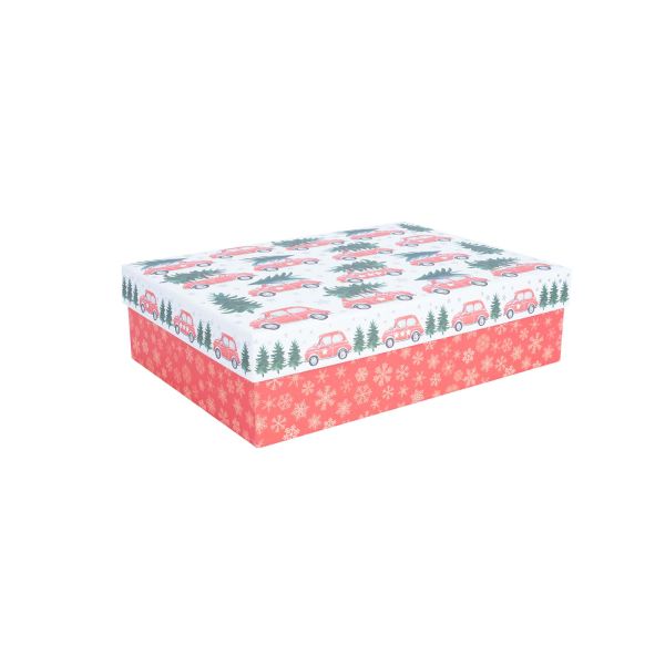 Box CLAUS 19x13,5cm, with a lid, mix