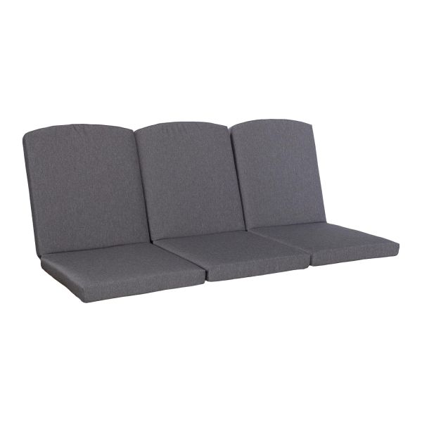 Подушка для качелей FRANCO 116x54xH7 см, темно-серая, 3 шт