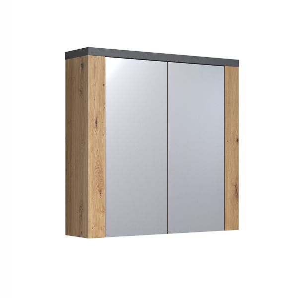 Peegelkapp FOLLOW 79x20xH78cm, tamm/hall