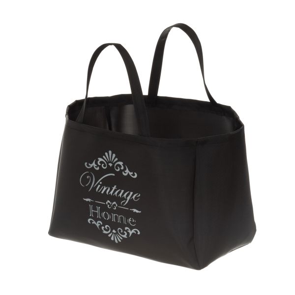 Riihi Firewood Carrying Bag Vintage M dark gray