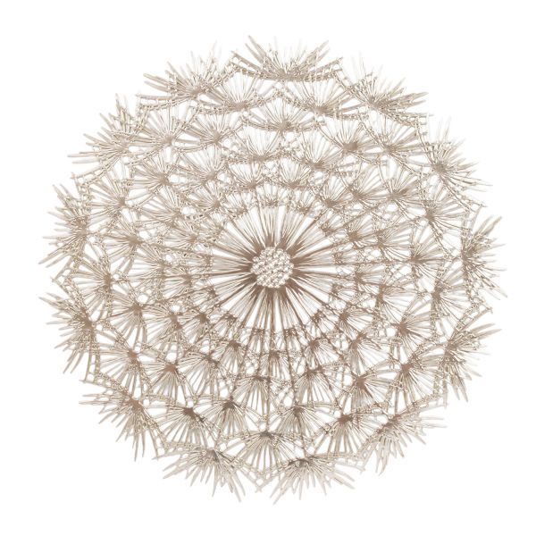 Lauamatt DANDELION D38cm, kuld