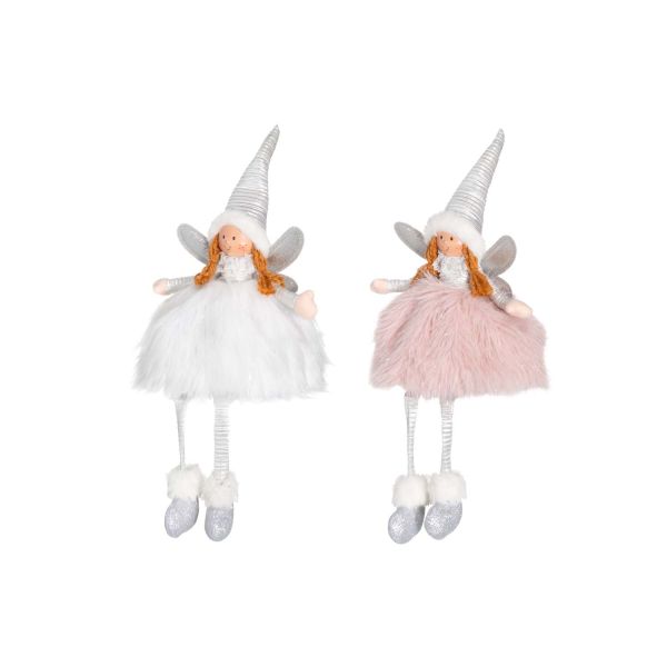Dekoratsioon ANGEL GIRL 45cm istuv, mix