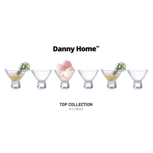 Dessert goblet ICE CREAM 1pc H10cm 180ml