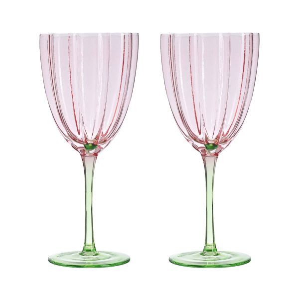 Veinipokaalid TULIP 2tk H21.4cm